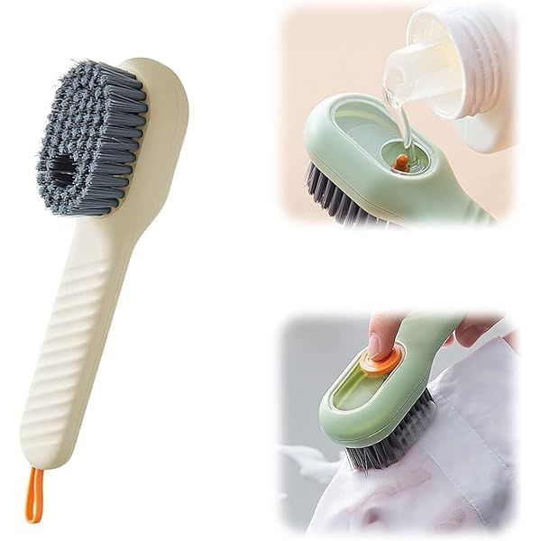 Cleaning Brush With Soap Dispenser