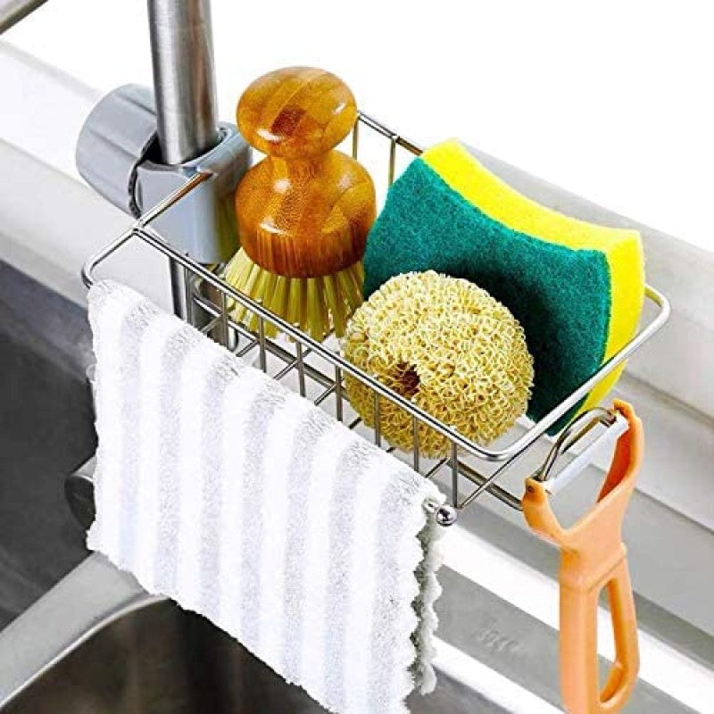 Sponge Holder, Stainless Steel Sink